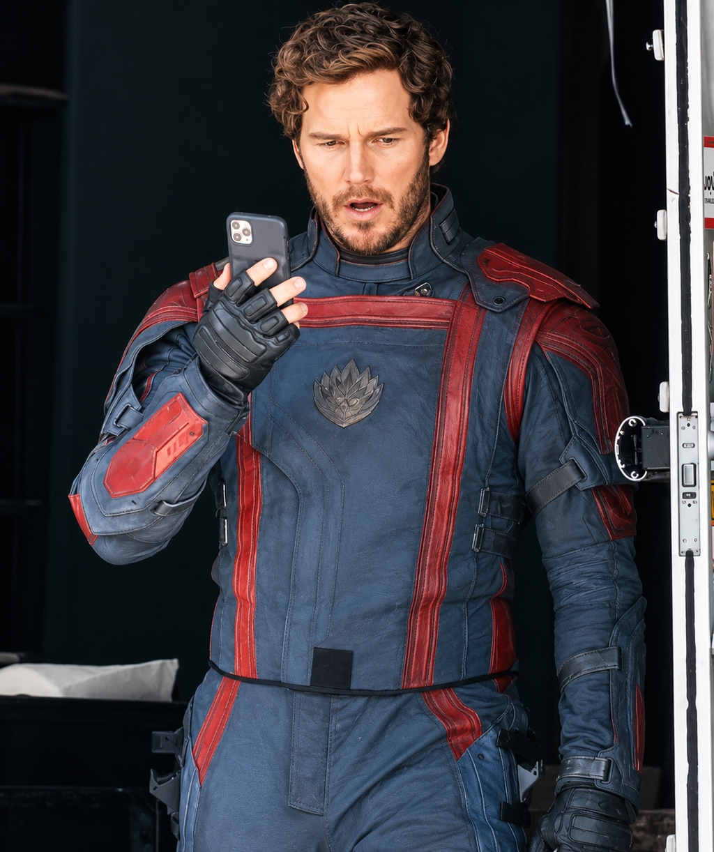 Hollywood Jackets Guardians of the Galaxy Vol. 3 Star-Lord Leather Jacket