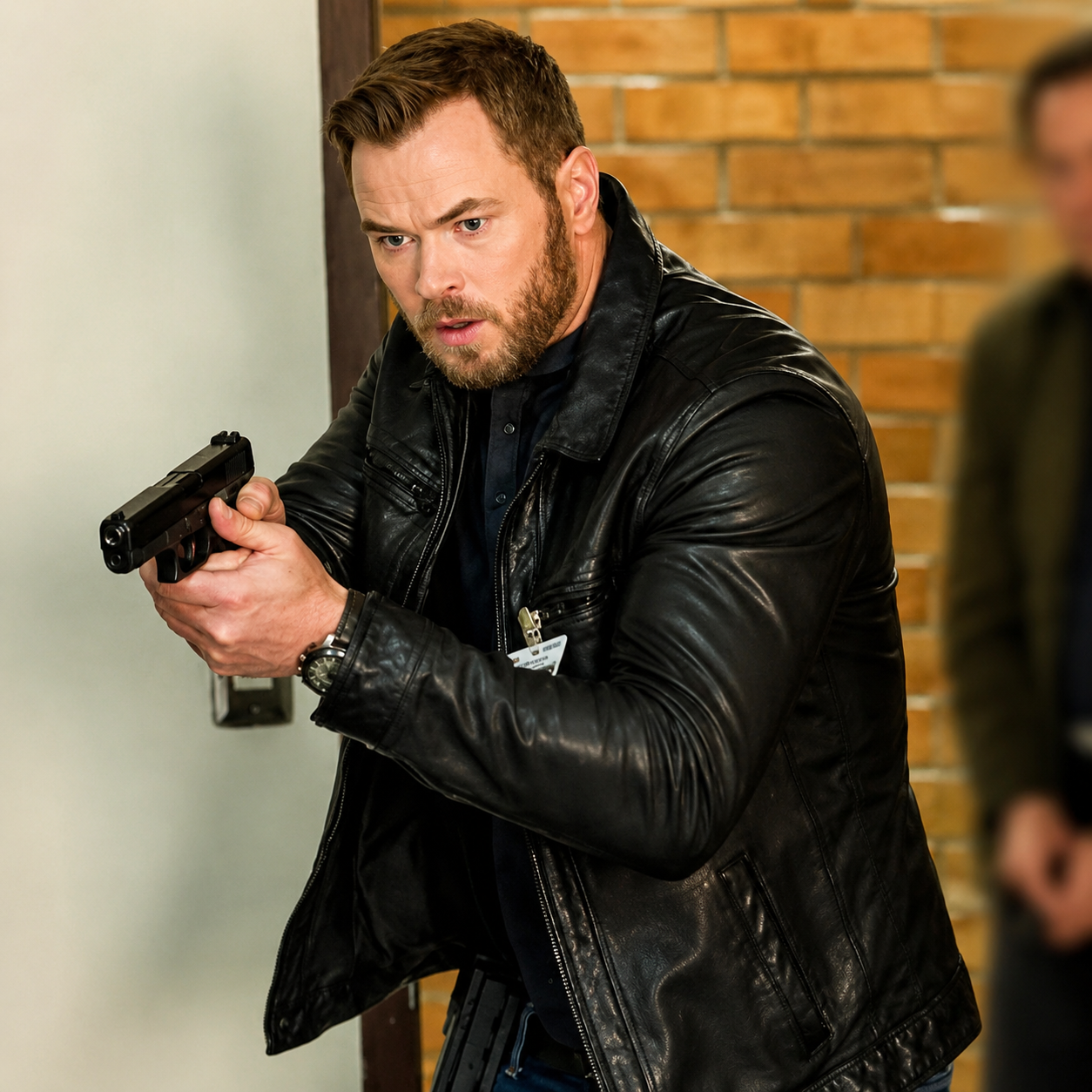 Hollywood Jackets FBI: Most Wanted Kellan Lutz Leather Jacket
