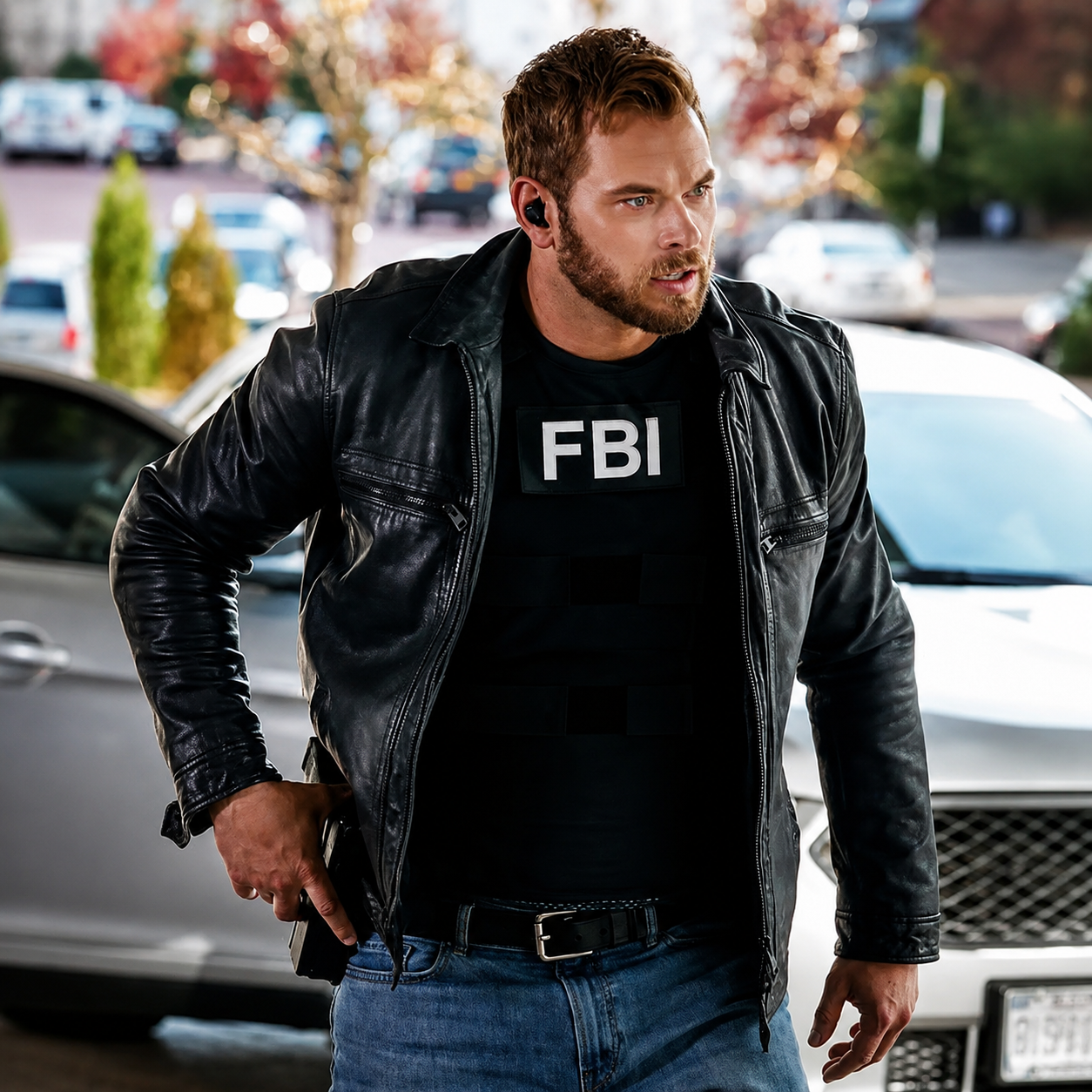 Hollywood Jackets FBI: Most Wanted Kellan Lutz Leather Jacket