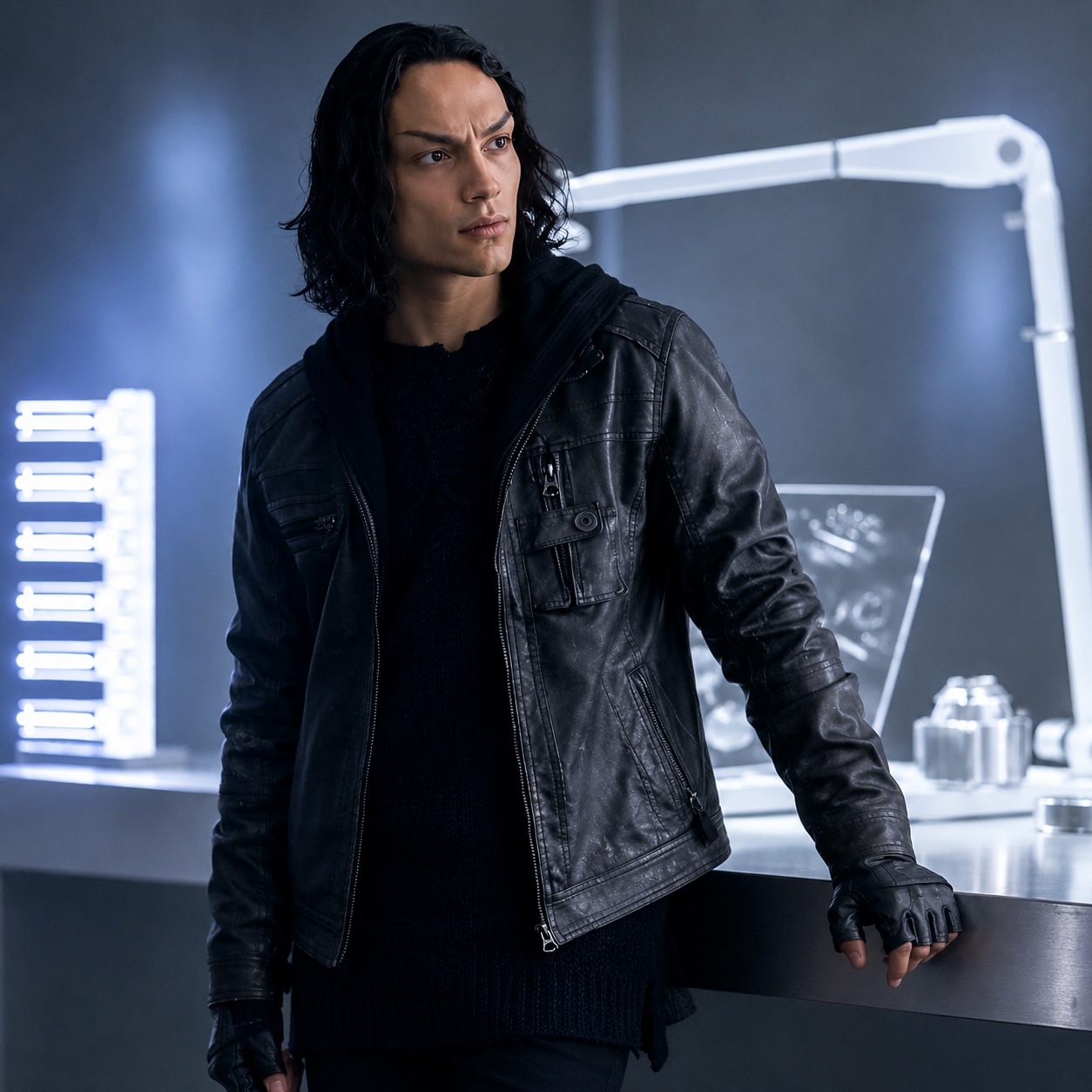 Hollywood Jackets Elnor Leather Jacket – Star Trek: Picard Season 2 Inspired