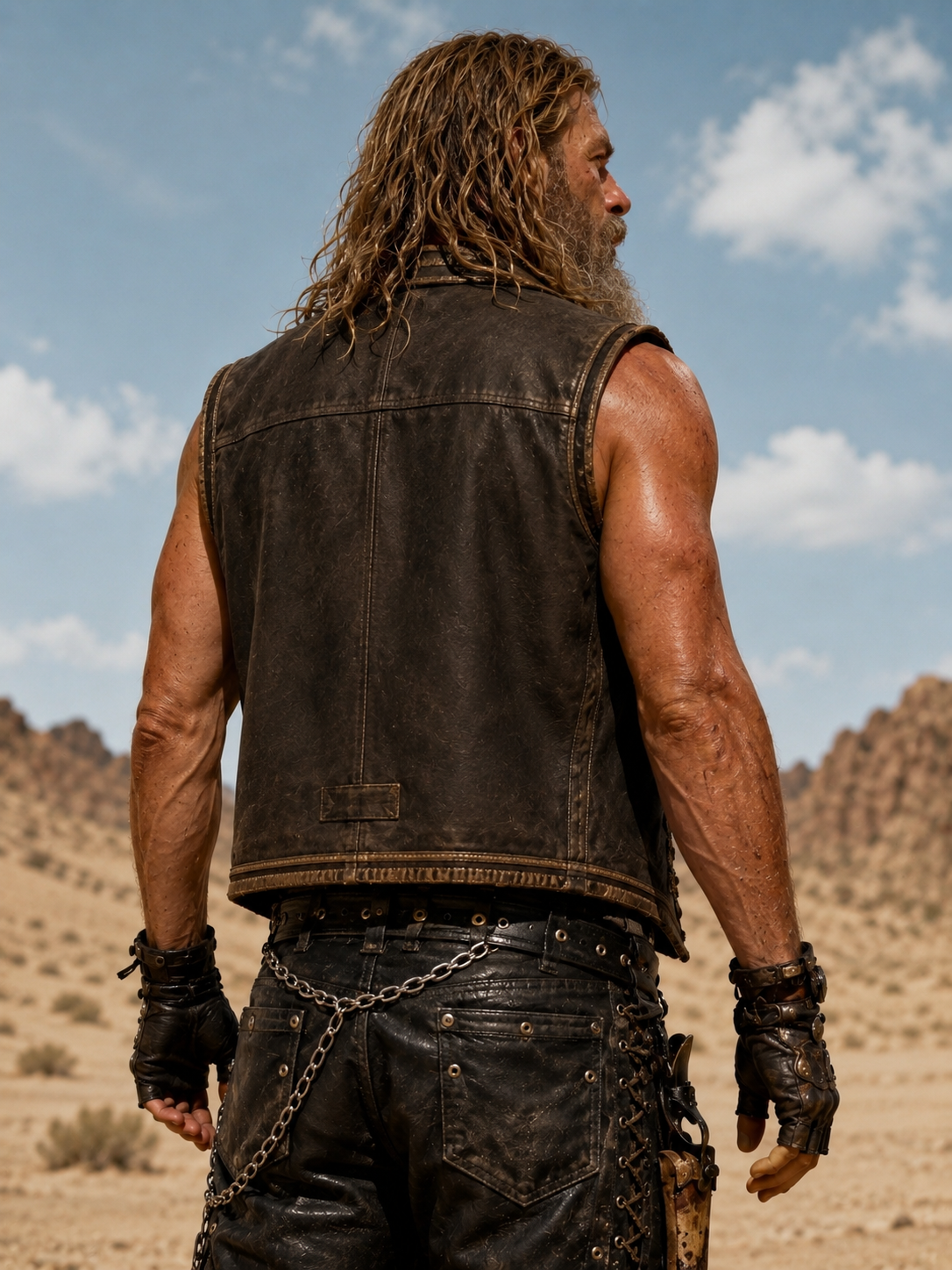 Hollywood Jackets Dementus Furiosa A Mad Max Saga Brown Vest