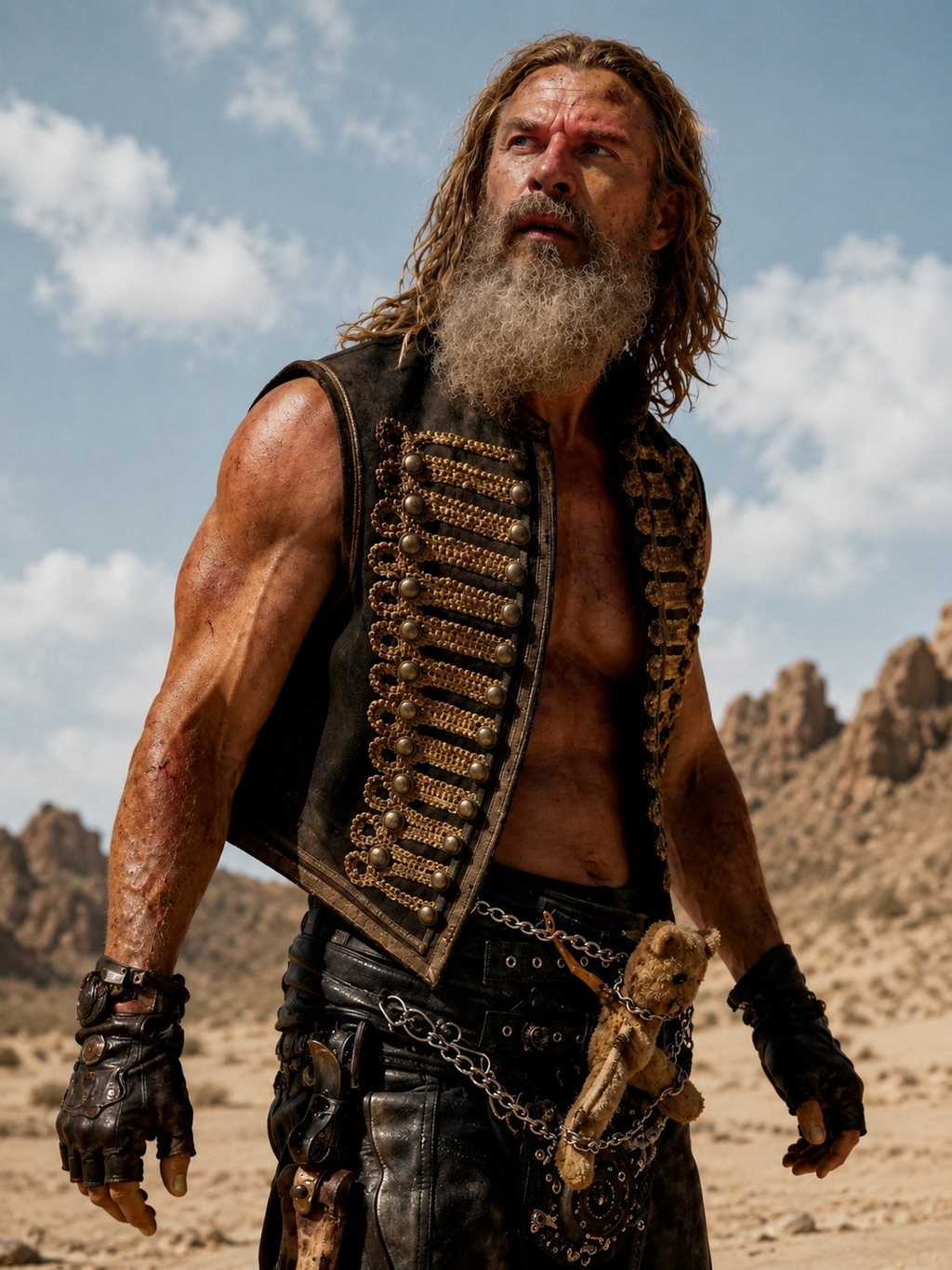 Hollywood Jackets Dementus Furiosa A Mad Max Saga Brown Vest