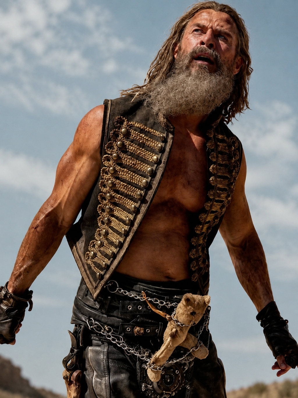 Hollywood Jackets Dementus Furiosa A Mad Max Saga Brown Vest