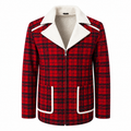 Hollywood Jackets Deadpool Ryan Reynolds Shearling Fur Jacket Coat