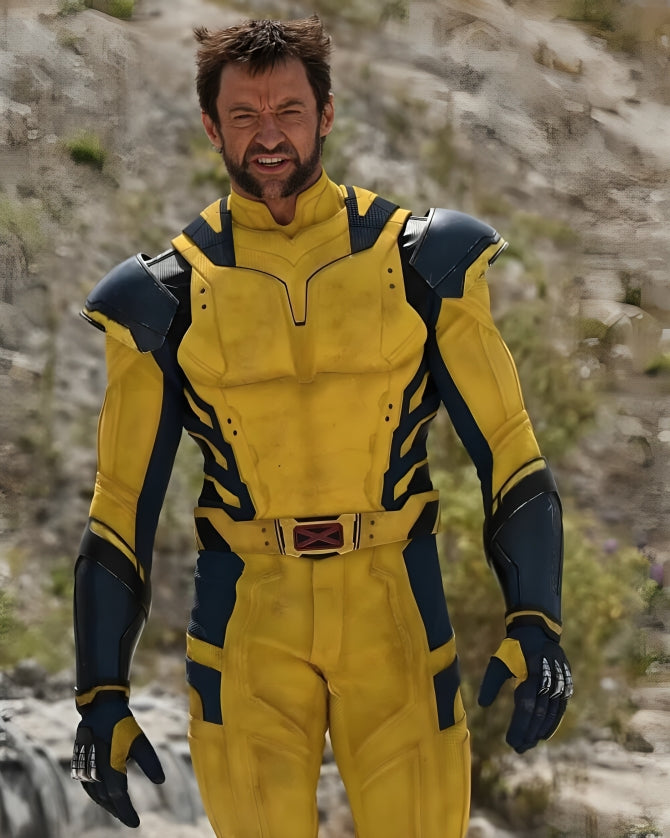 Hollywood Jackets Deadpool 3 Hugh Jackman Wolverine Jacket Costume