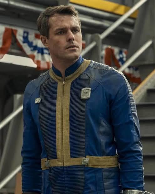 Hollywood Jackets Dave Register Fallout Chet Leather Jacket