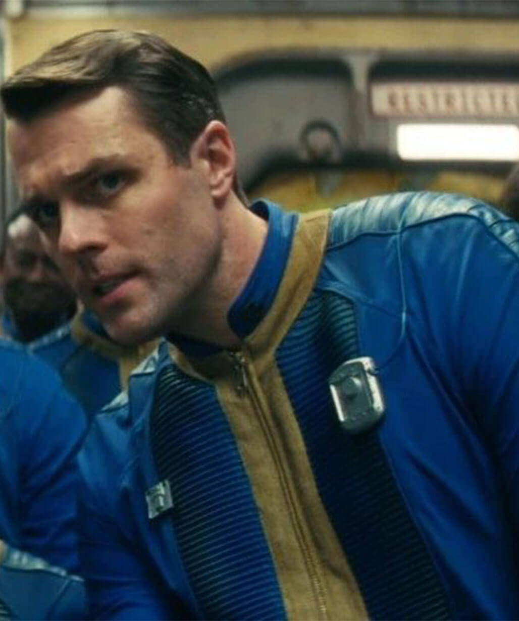 Hollywood Jackets Dave Register Fallout Chet Leather Jacket