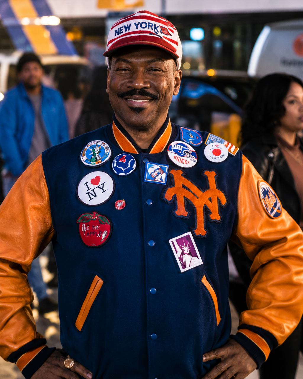 Hollywood Jackets Coming to America Prince Akeem Letterman Jacket