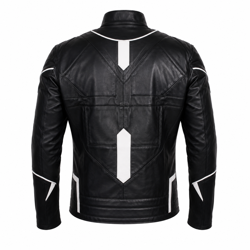 Hollywood Jackets Chadwick Bose man Black Panther Leather Jacket