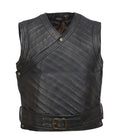 Hollywood Jackets Seven Kings Must Die Uhtred Ragnarson Leather Vest Outfit