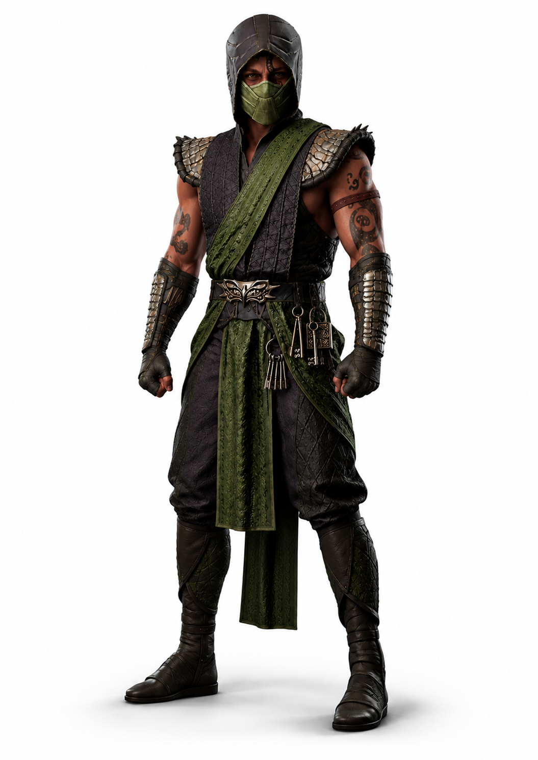 Hollywood Jackets Reptile Vest Mortal Kombat 1 Costume
