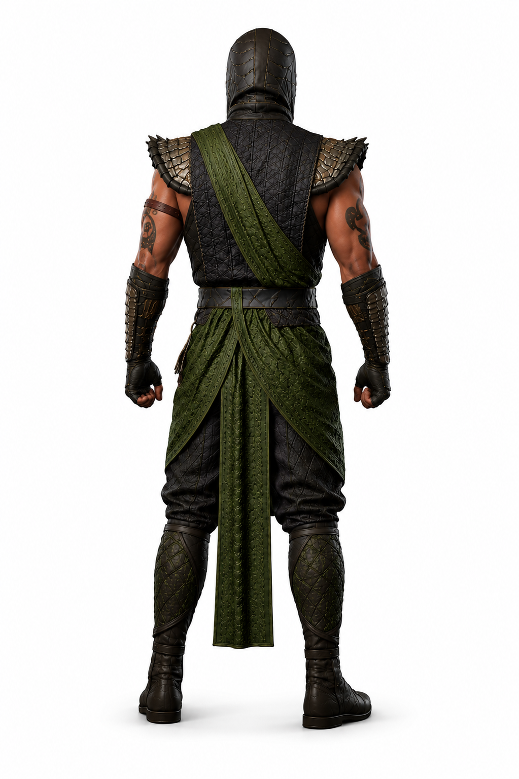 Hollywood Jackets Reptile Vest Mortal Kombat 1 Costume