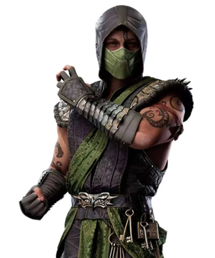 Hollywood Jackets Reptile Vest Mortal Kombat 1 Costume