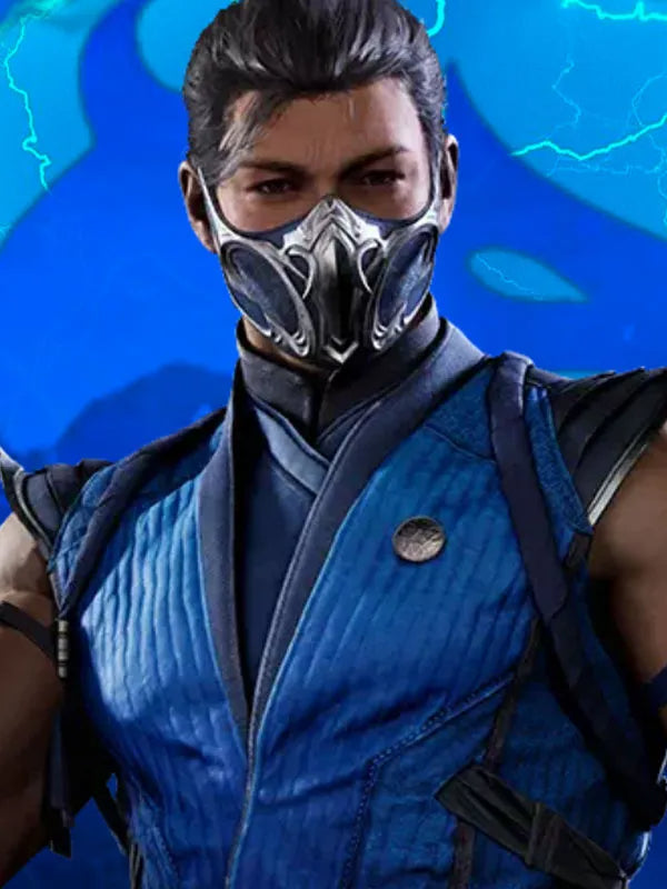 Hollywood Jackets Mortal Kombat 1 Sub-Zero Vest