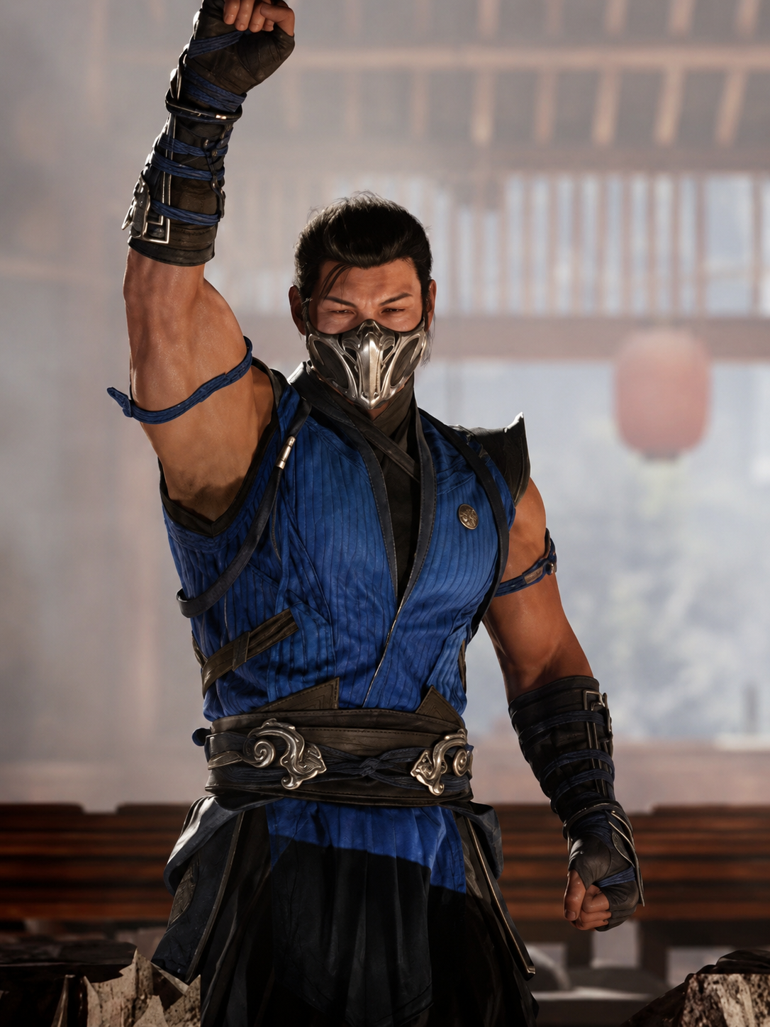 Hollywood Jackets Mortal Kombat 1 Sub-Zero Vest