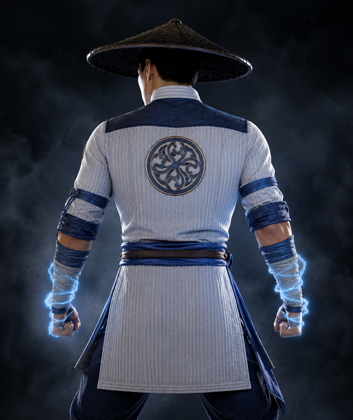 Hollywood Jackets Mortal Kombat 1 Raiden White Cosplay Jacket