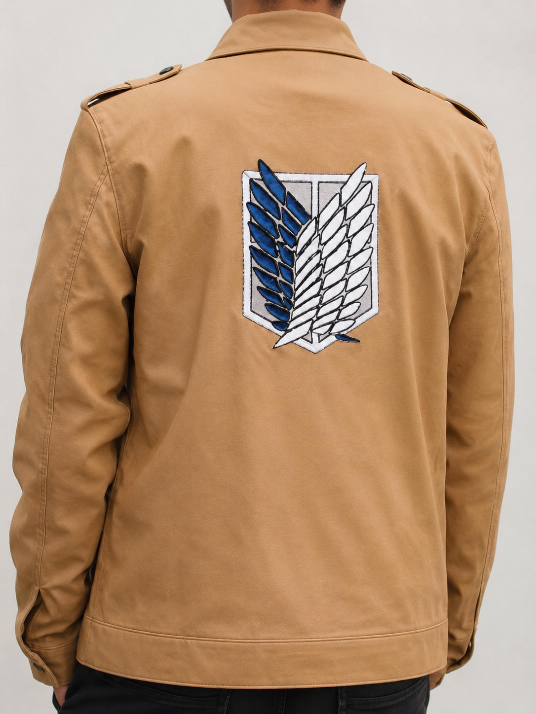 Attack on Titan Scouting Legion Leather Jacket – Wings of Freedom Cosplay Jacket