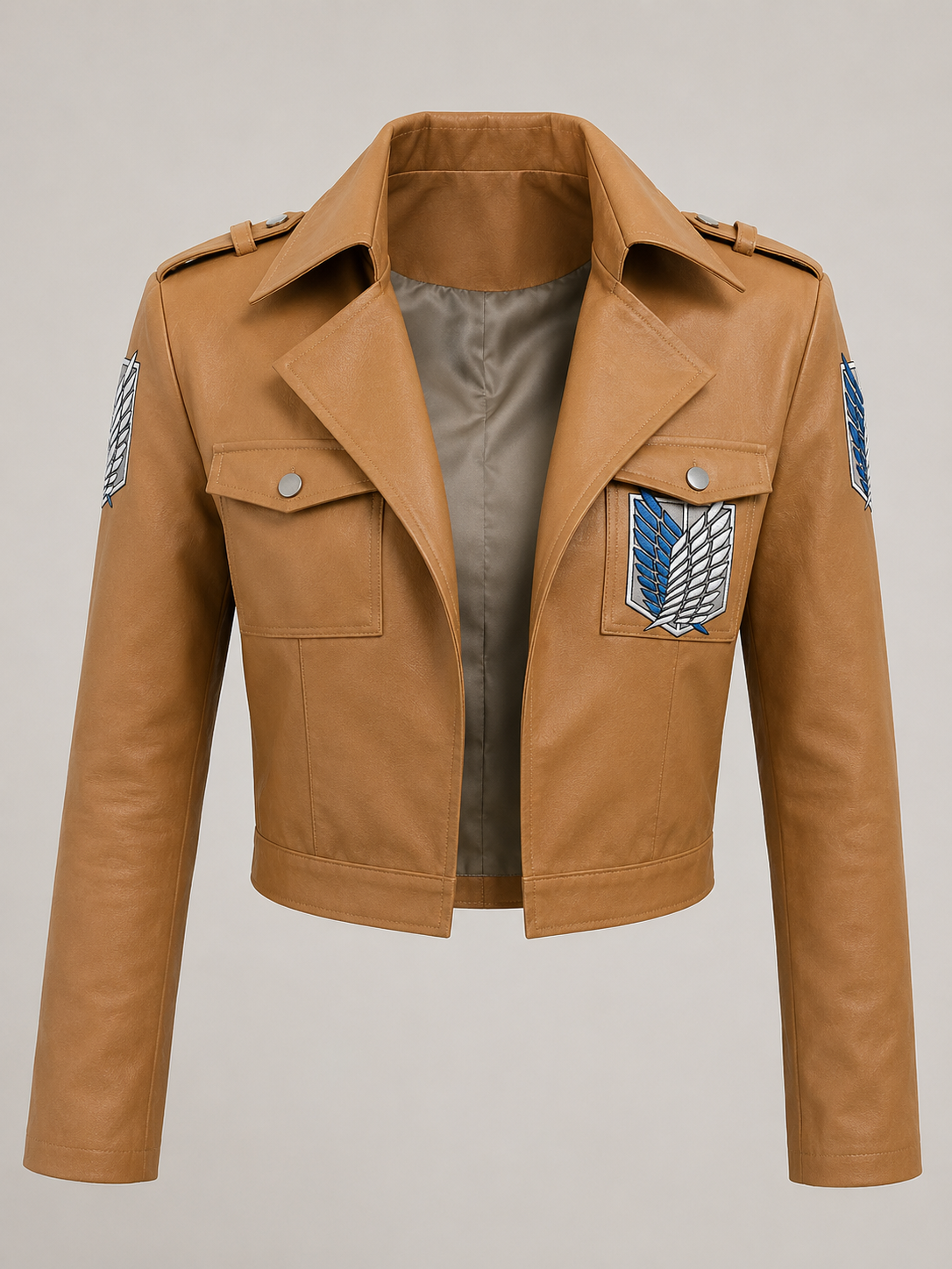 Attack on Titan Scouting Legion Leather Jacket – Wings of Freedom Cosplay Jacket