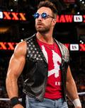 Hollywood jacket LA Knight WWE Black Leather Vest