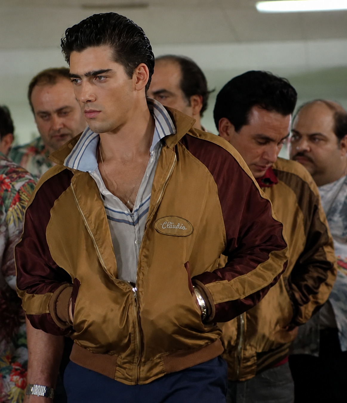 Ken Wahl The Wanderers Satin Jacket – Richie Varsity Bomber Jacket