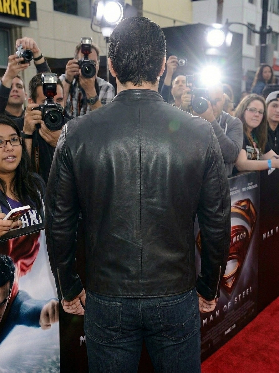 Hollywood Jackets Superman Red Son Grey Leather Jacket