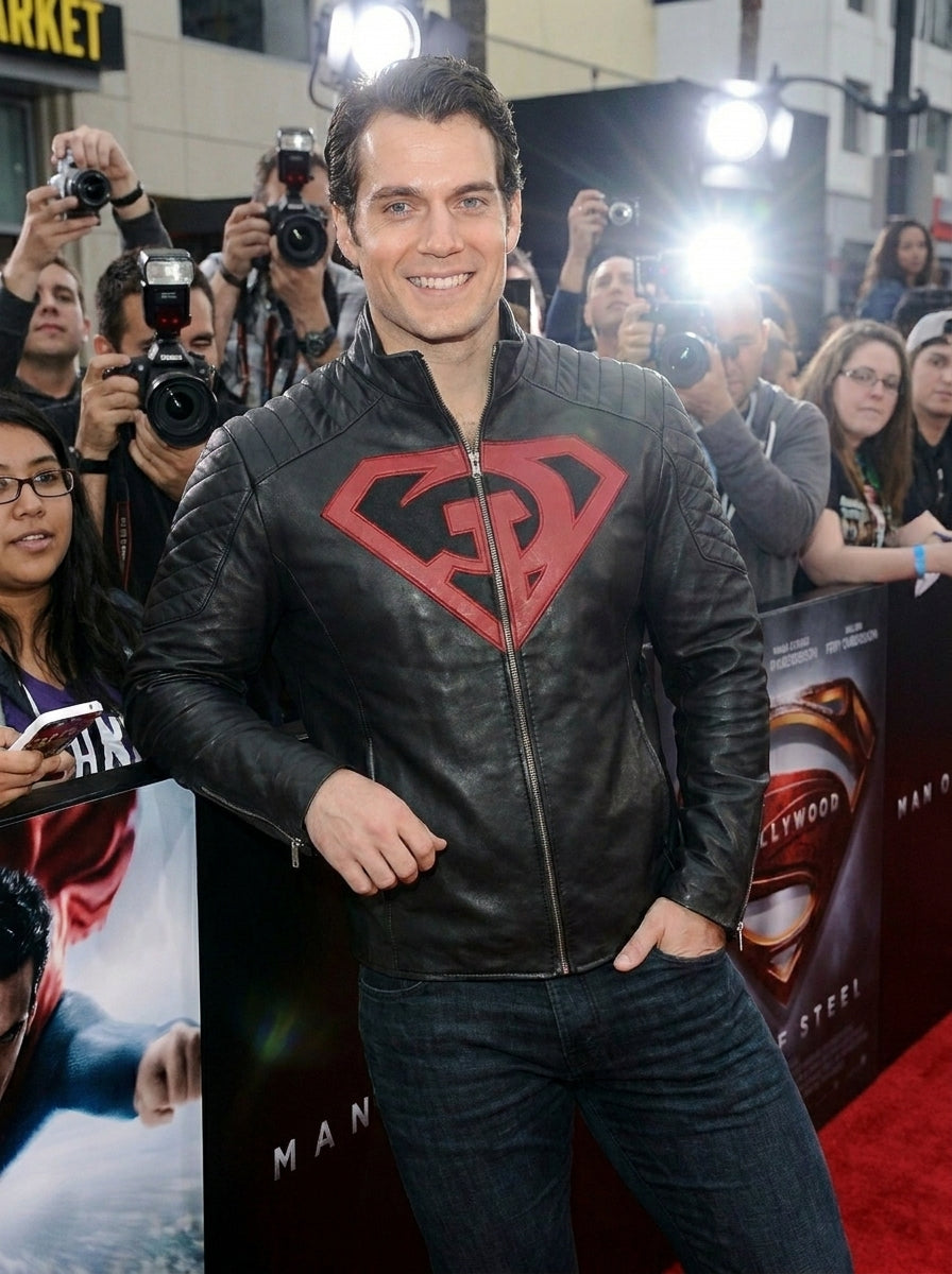 Hollywood Jackets Superman Red Son Grey Leather Jacket
