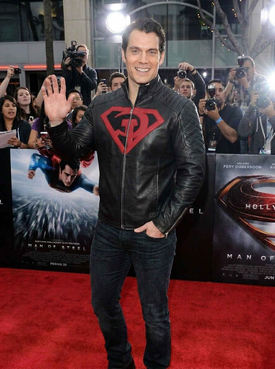 Hollywood Jackets Superman Red Son Grey Leather Jacket