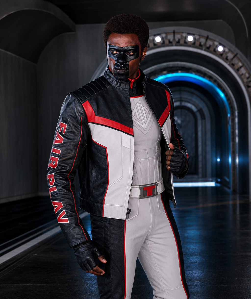 Hollywood Jackets Superman 2025 Mister Terrific Leather Jacket