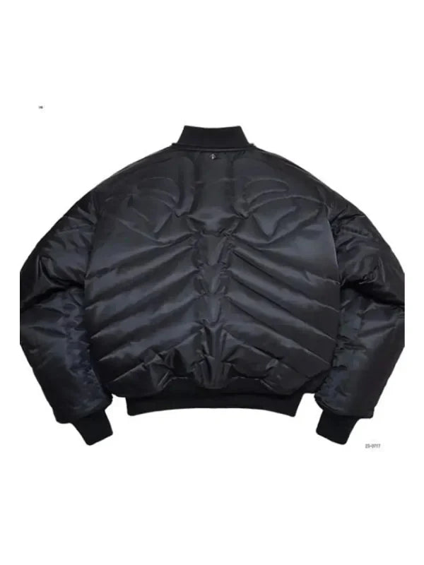 Hollywood Jackets Memento Mori Batman Black Bomber Jacket
