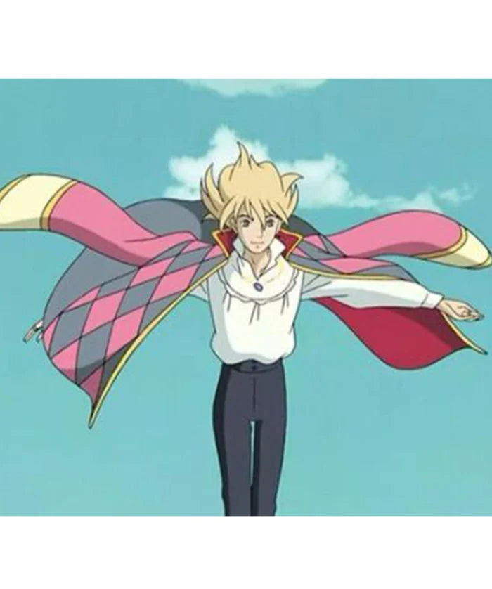 Hollywood Jackets Howl’s Moving Castle Howl Pendragon Inspired Coat Outfit