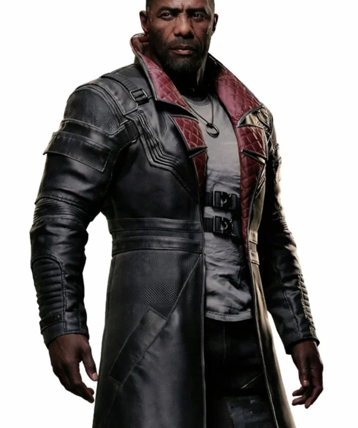 Idris Elba Leather Coat – Cyberpunk 2077 Phantom Liberty Inspired