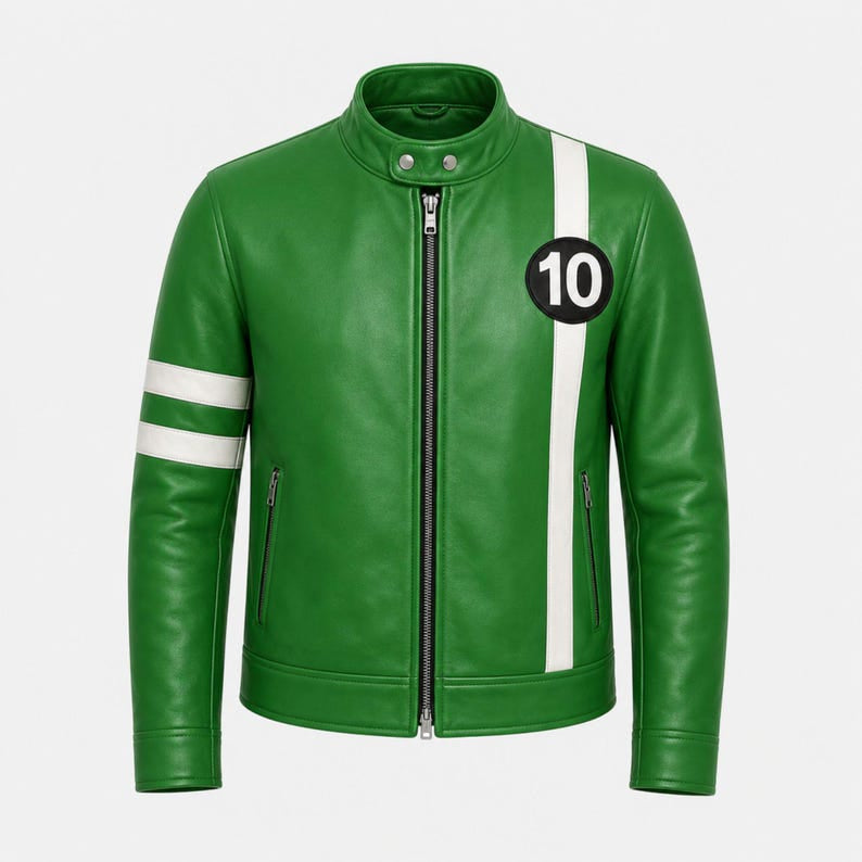 Hollywood Jackets Ben 10 Alien Swarm Leather Jacket