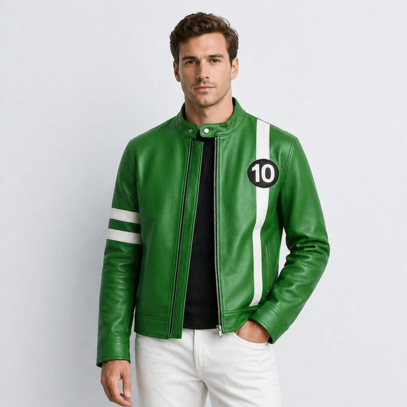 Hollywood Jackets Ben 10 Alien Swarm Leather Jacket