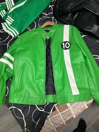 Ben 10 Alien Swarm Leather Jacket