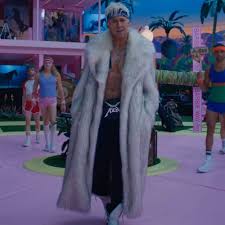 Barbie 2023 Ryan Gosling Ken Fur Coat