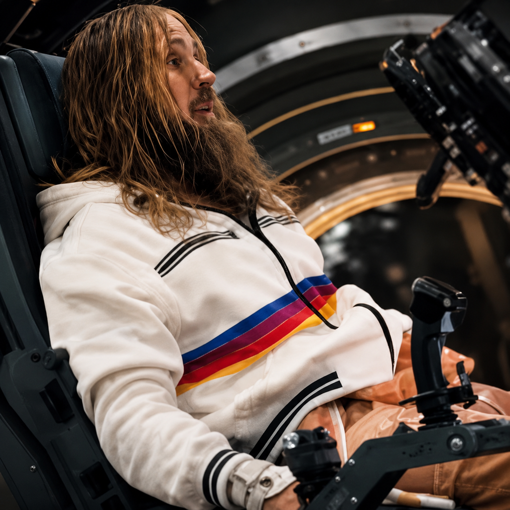 Project Hail Mary Ryan Gosling White Hoodie