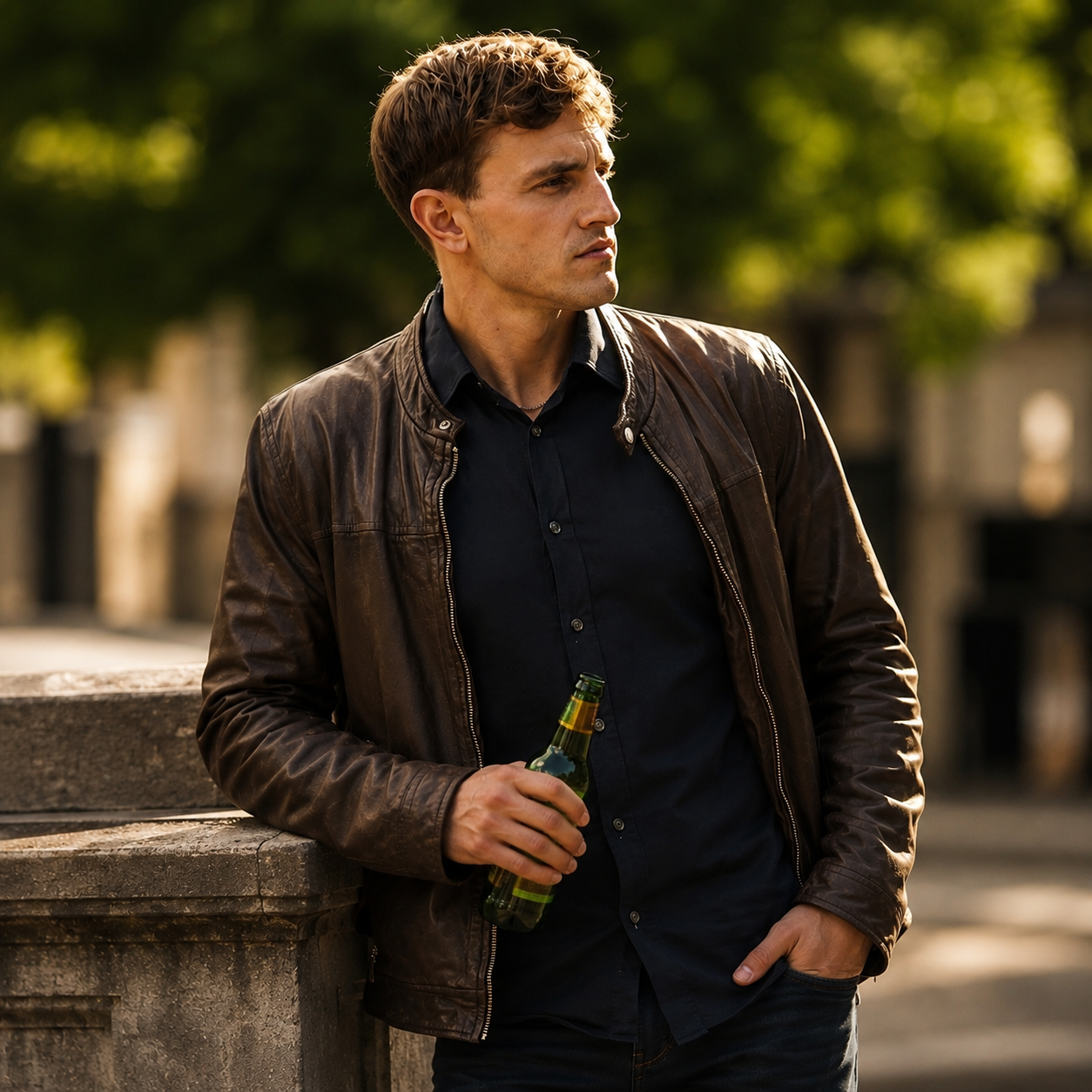 Normal People Paul Mescal Leather Jacket