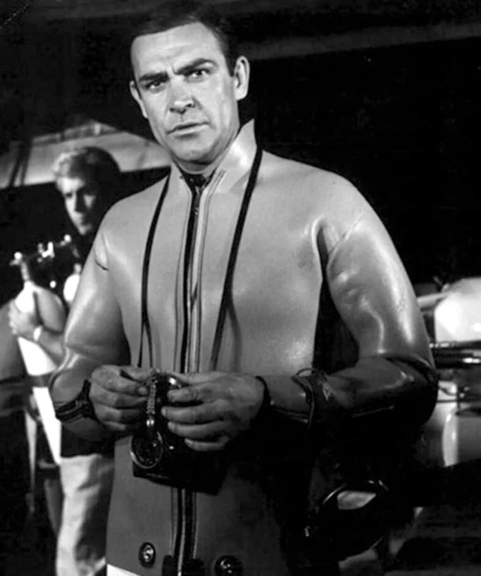 James Bond Thunderball Inspired Leather Jacket