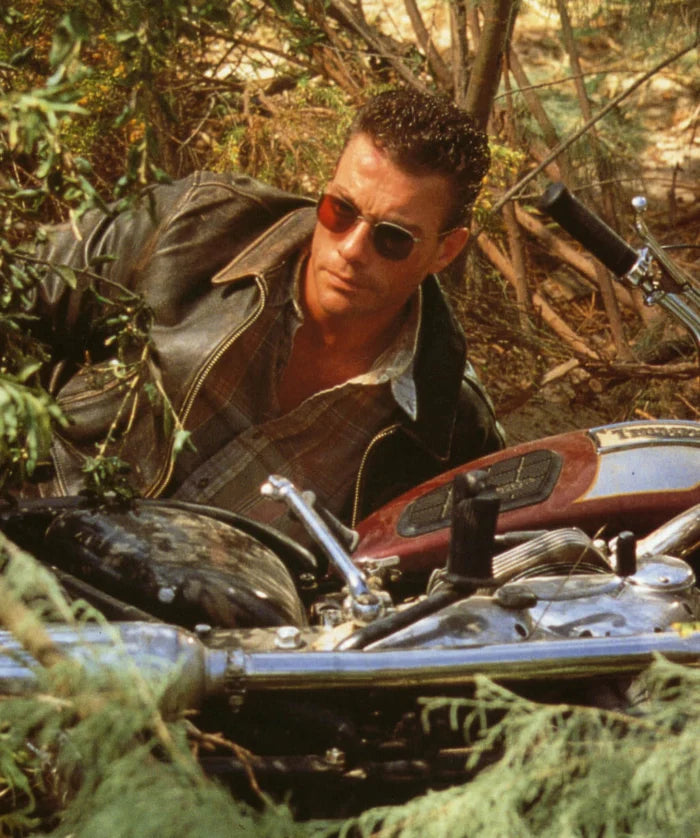 Jean Claude Van Damme Nowhere to Run 1993 Leather Jacket