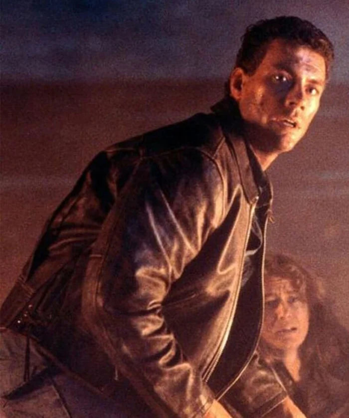 Jean Claude Van Damme Nowhere to Run 1993 Leather Jacket