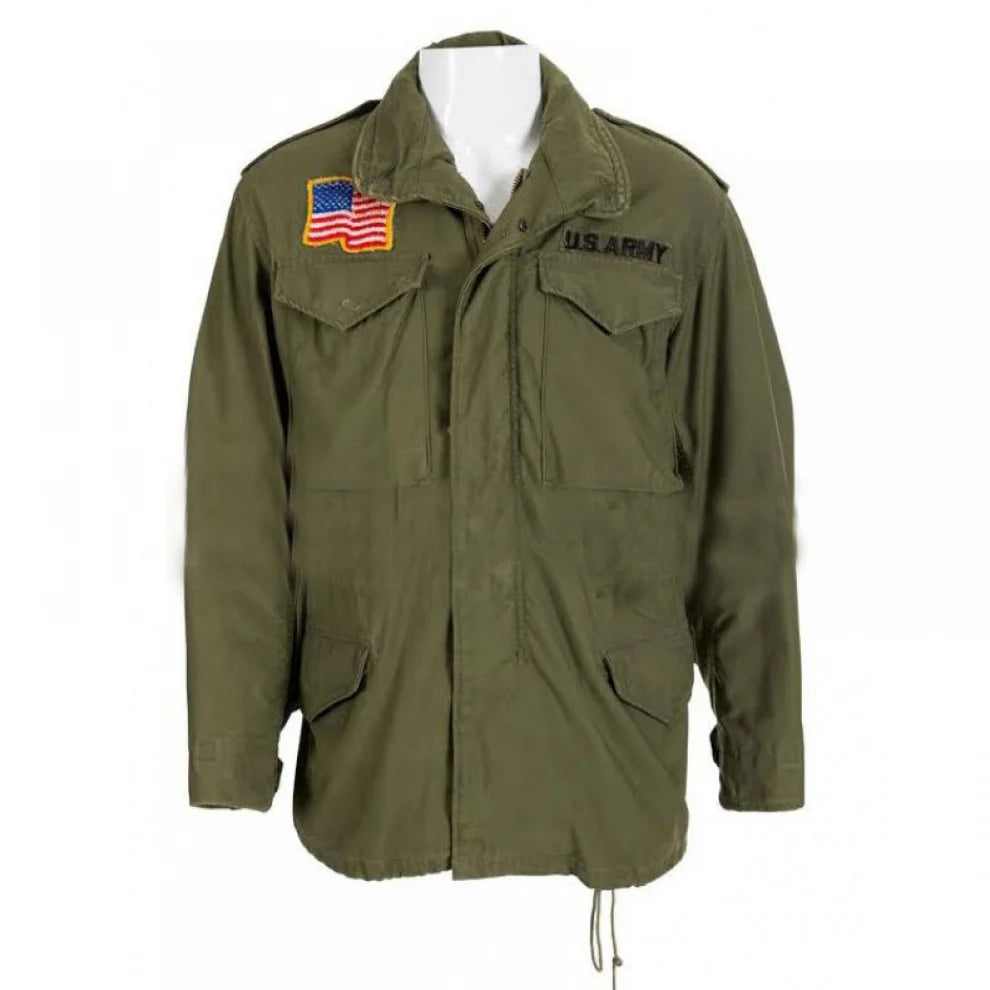 First Blood John Rambo Green Jacket