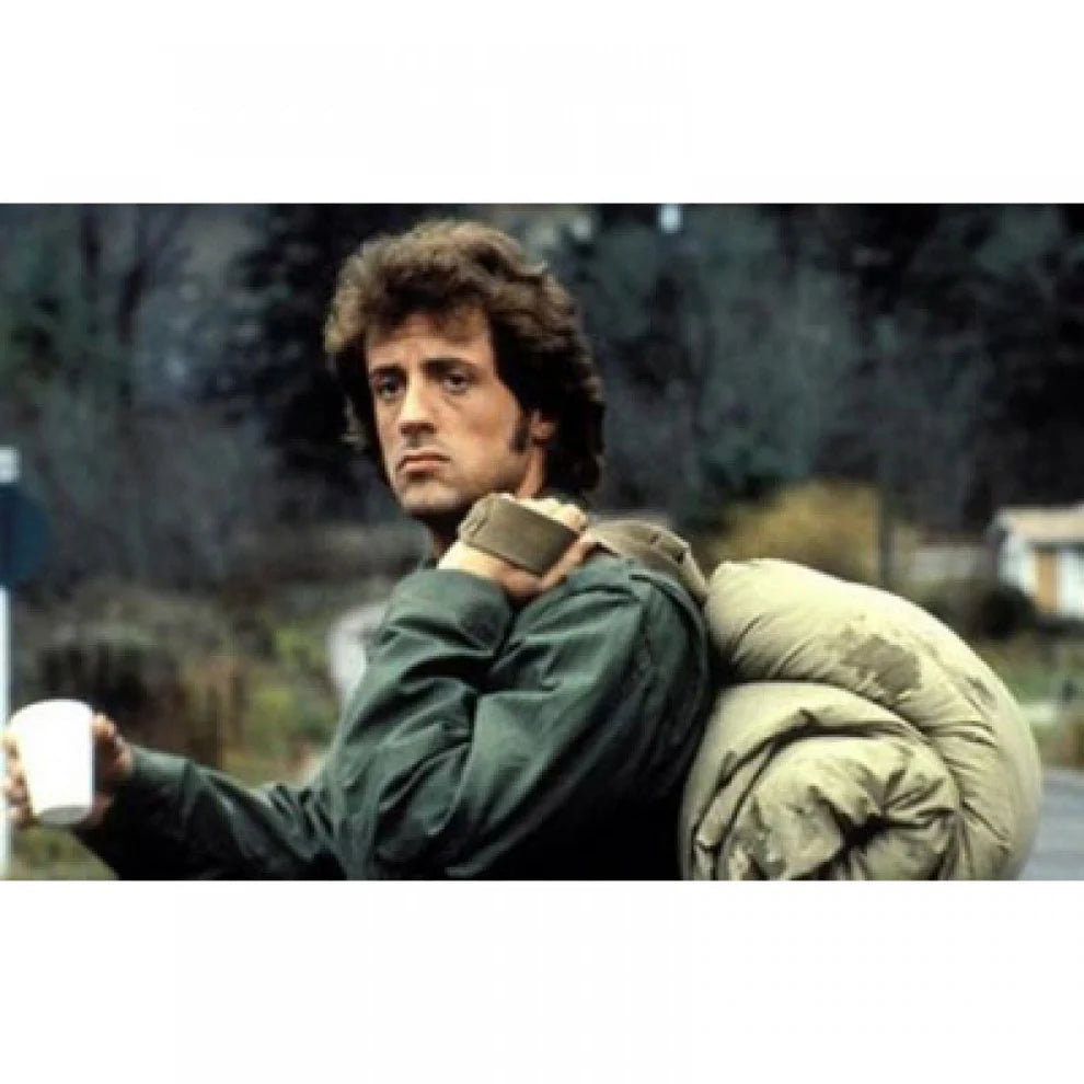 First Blood John Rambo Green Jacket