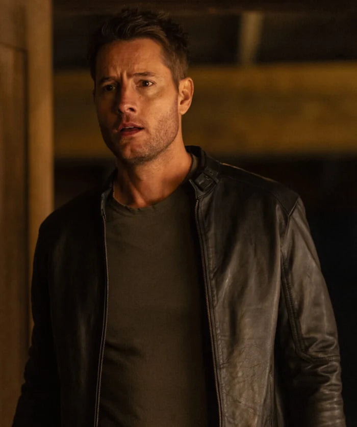 Modern Hero Style Black Leather Jacket