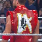 LA Knight WWE Money In The Bank Red Leather Vest