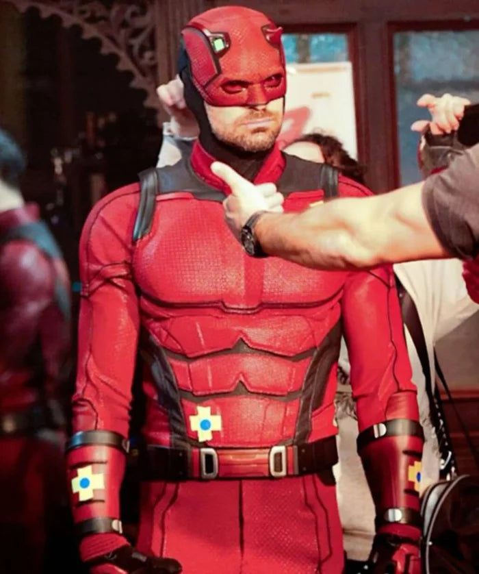 Matt Murdock Daredevil Born Again Red Costume Jacket