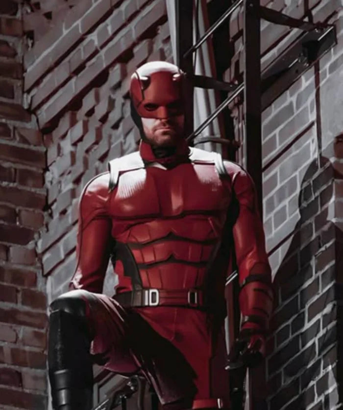 Matt Murdock Daredevil Born Again Red Costume Jacket