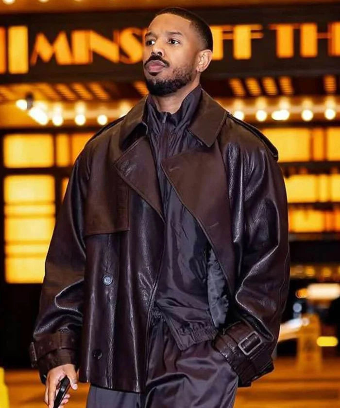 Michael B. Jordan NYC 2025 Leather Jacket