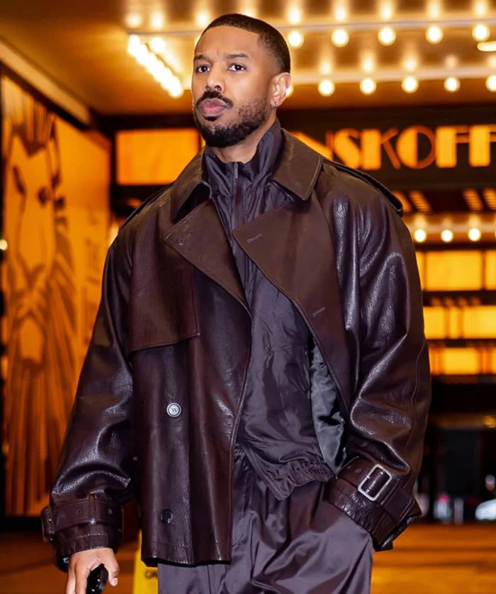 Michael B. Jordan NYC 2025 Leather Jacket