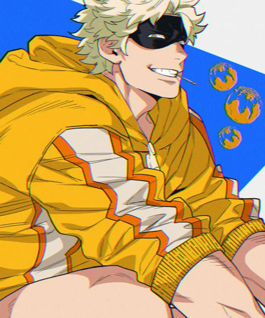Hollywood Jackets Fat Gum Cosplay Yellow Hoodie Jacket