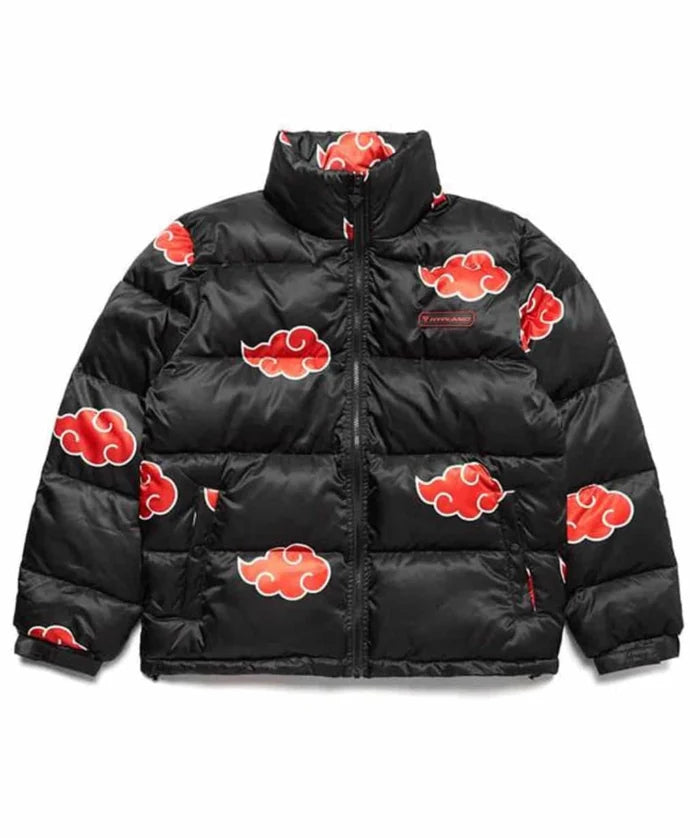 Hollywood Jackets Naruto Akatsuki Puffer Jacket